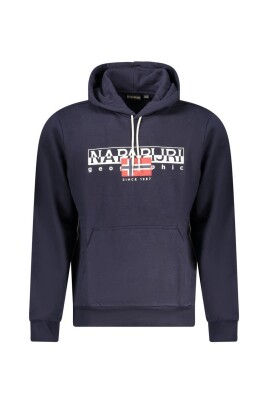 sweat-a-capuche-en-coton-bleu-avec-imprime