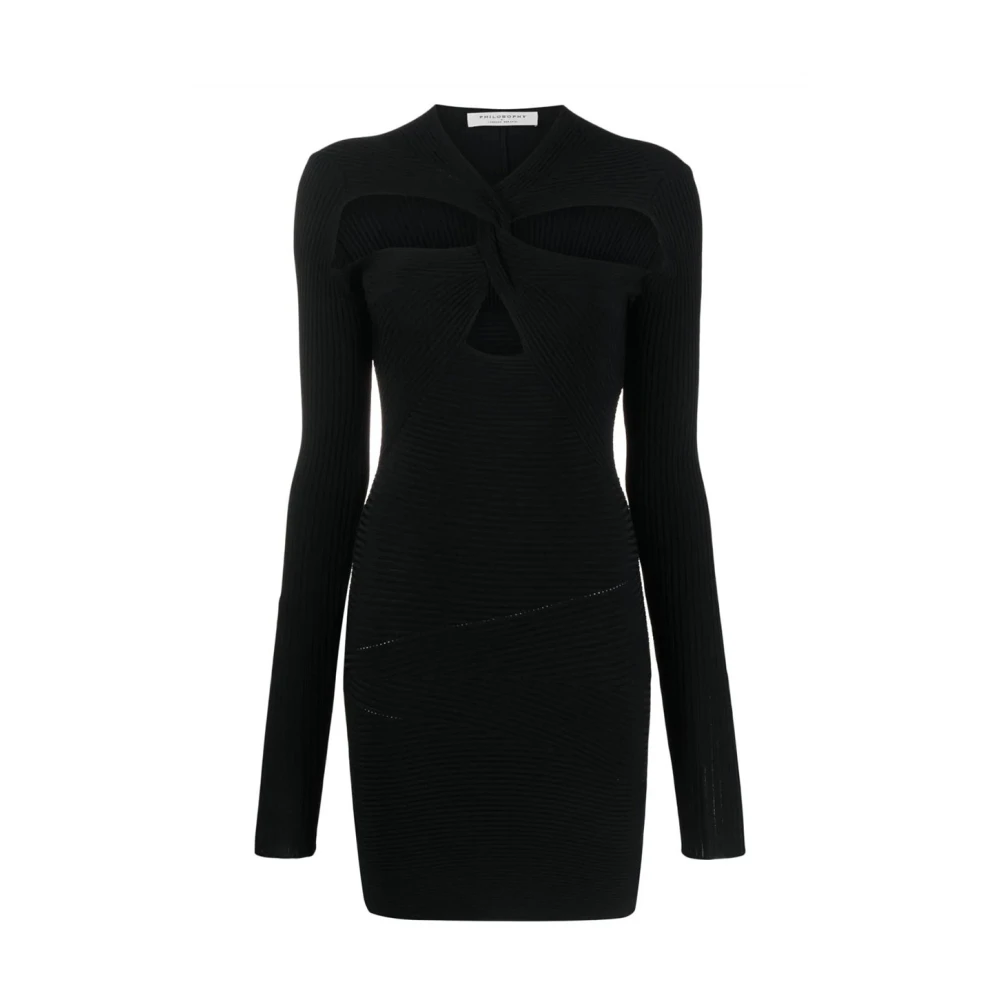 Dresses > Day Dresses > Knitted Dresses - - Philosophy di Lorenzo Serafini - Modalova