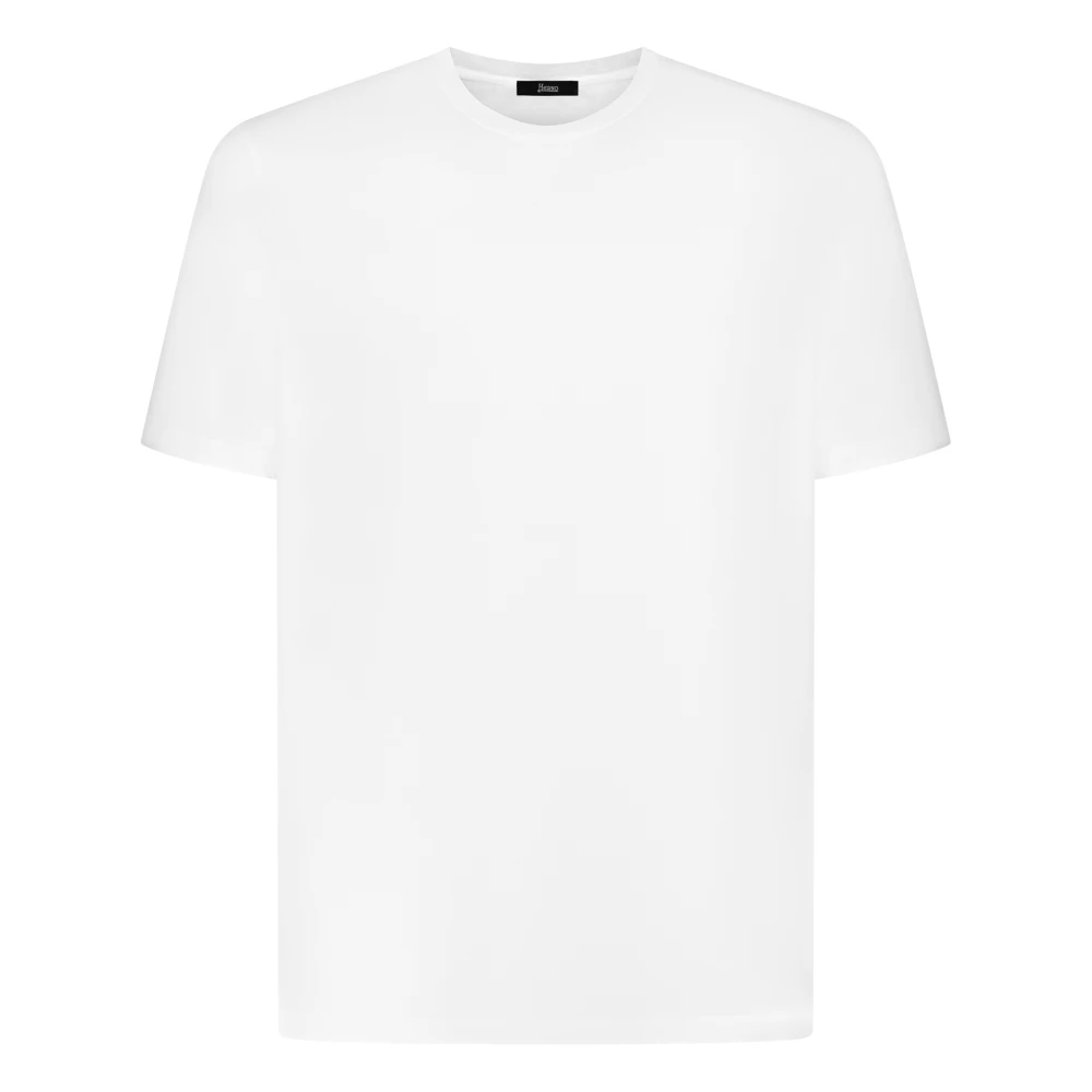 Herno - Tops > T-Shirts - White - Herno - Modalova
