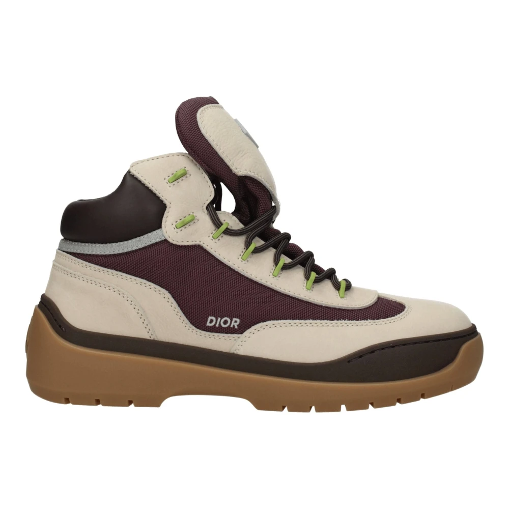 Dior Leren Enkellaarzen Sporty Glam Heren Schoenen Veelkleurig Multicolor