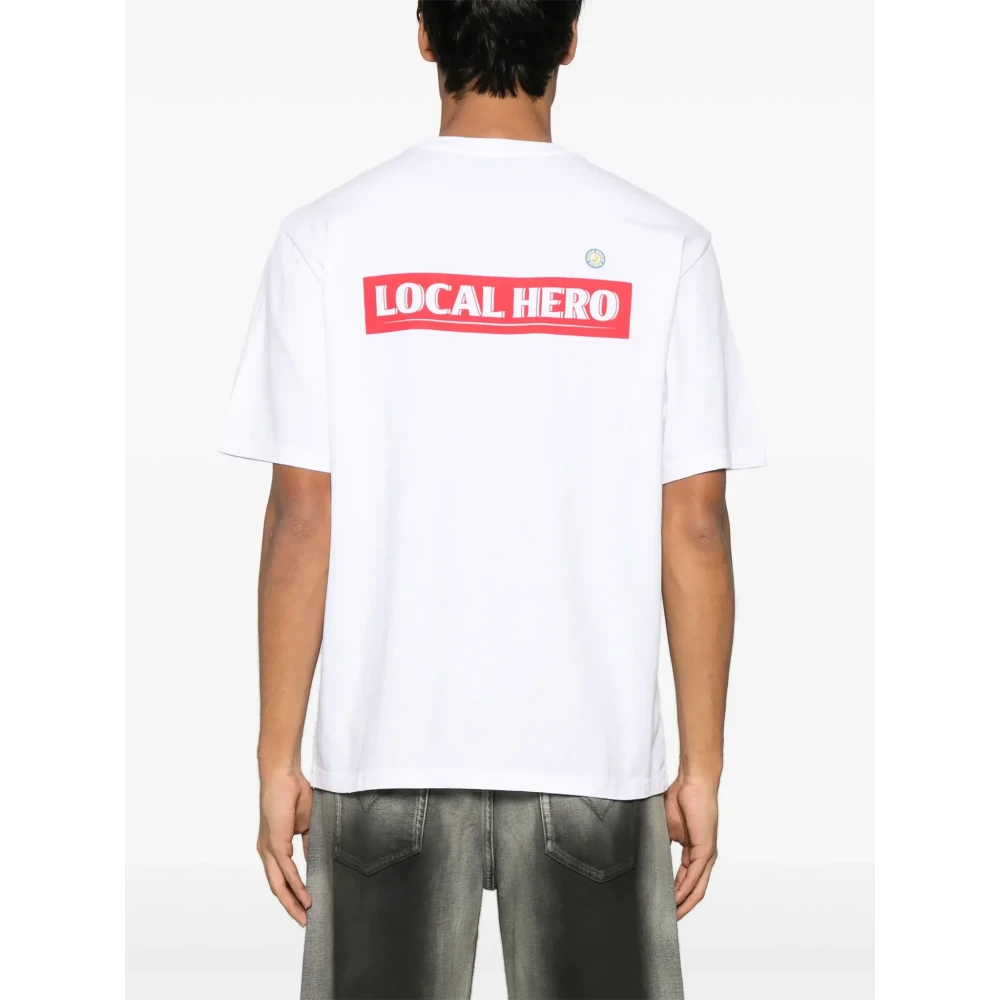Martine Rose Witte Klassieke T-Shirt White Heren