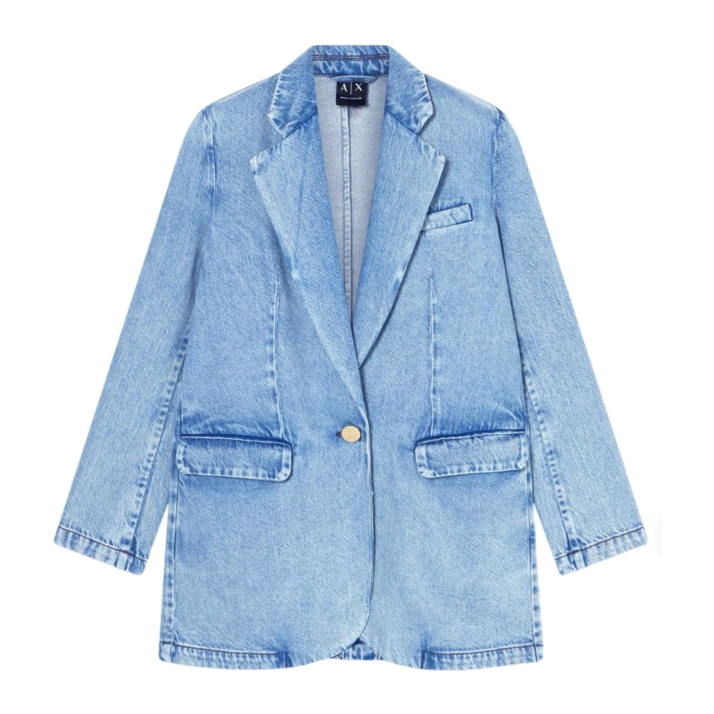 Armani Exchange Donna Blu Giacche, S, New,