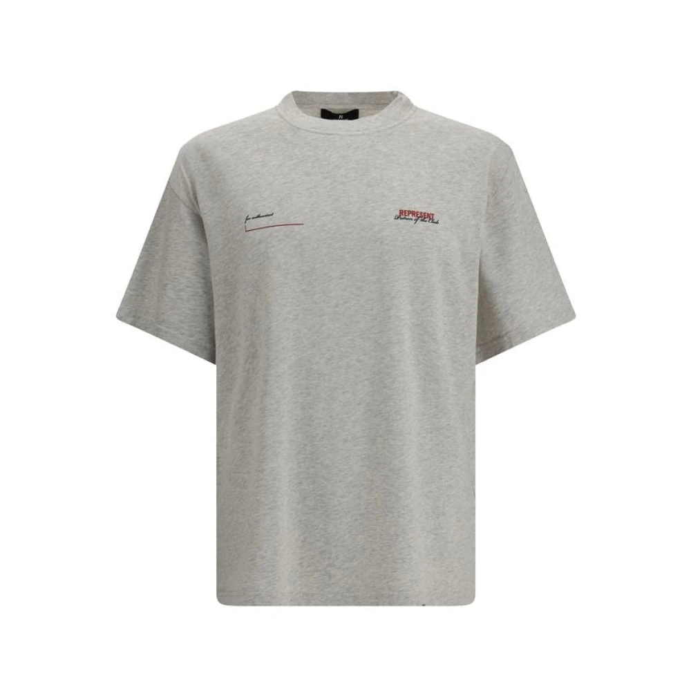 Represent Men's Gray Cotton T-Shirt - T-Shirts - M - Tops