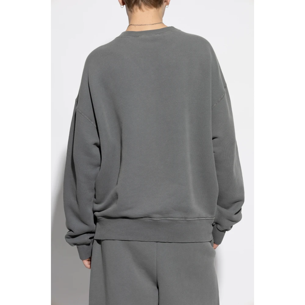 Dolce & Gabbana Gedrukte sweatshirt Gray Heren