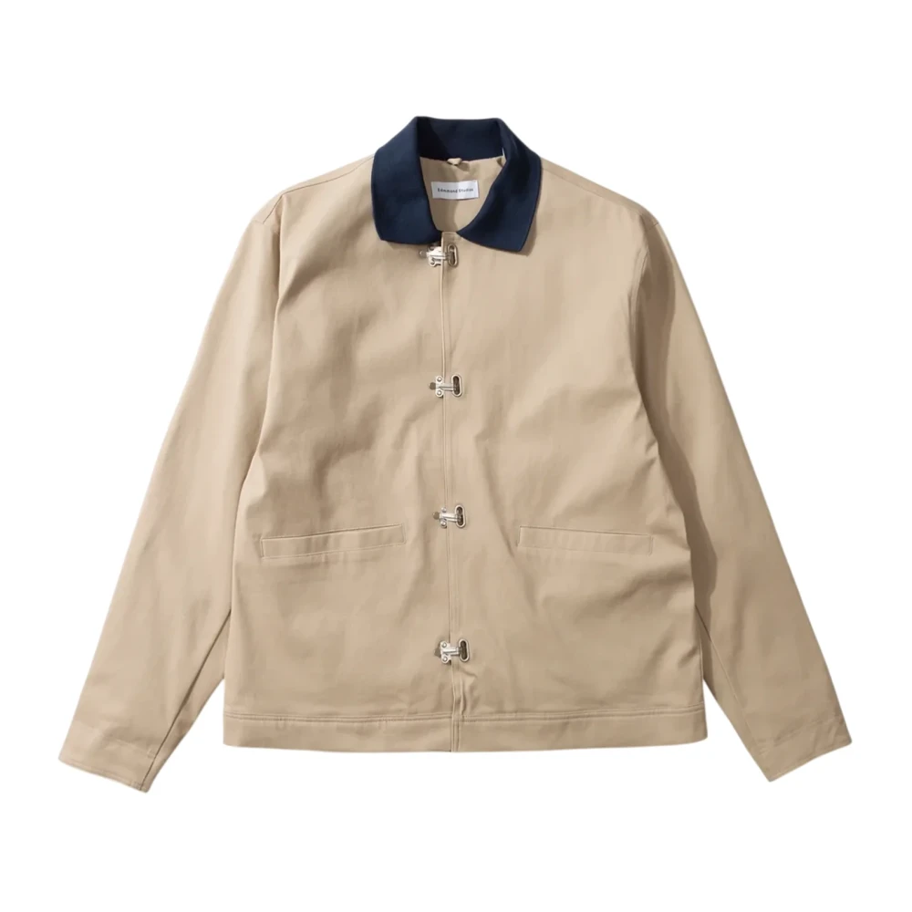 Edmmond Studios Men's Beige Light Jackets, S, Signature Jacket