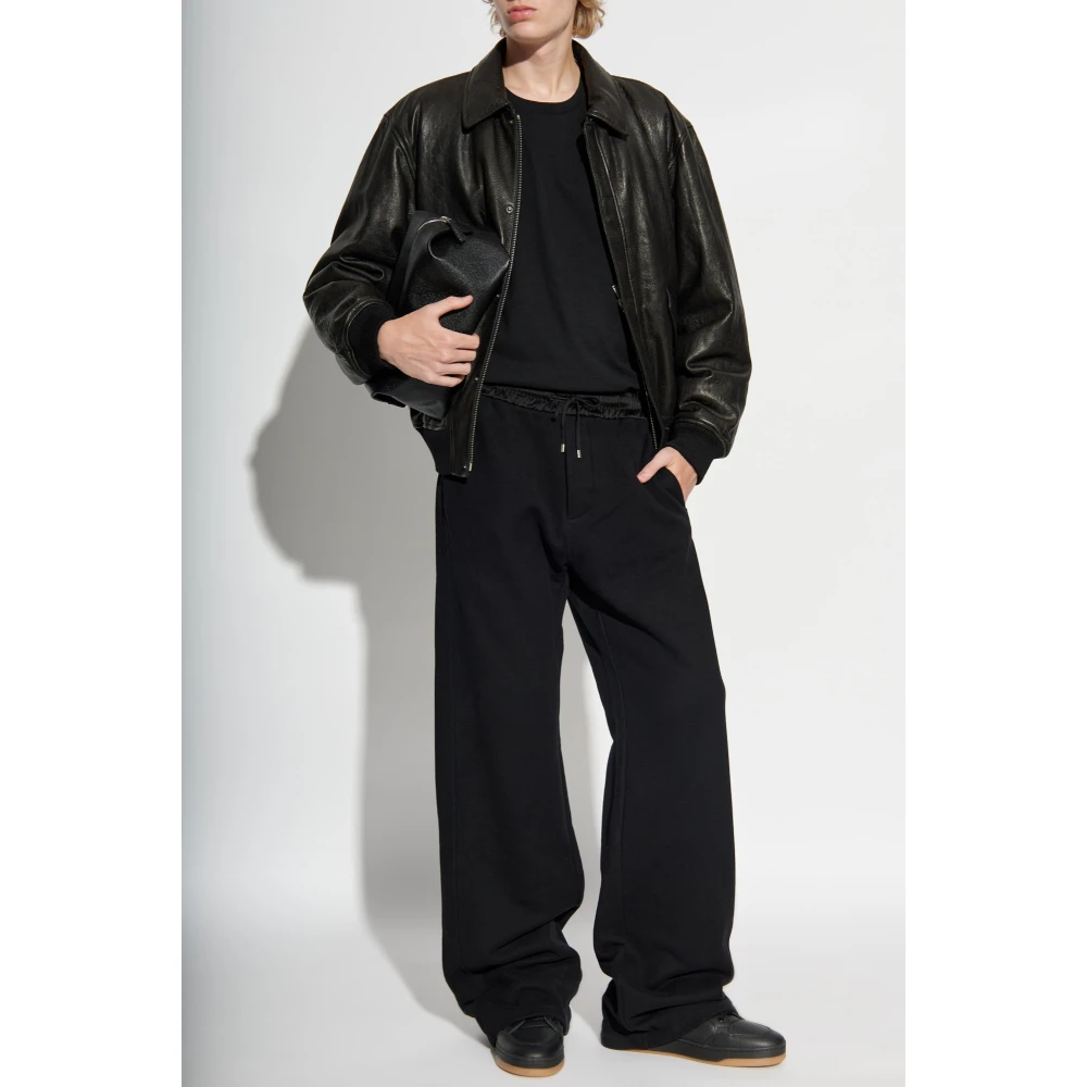 Saint Laurent Broek met zakken Black Heren