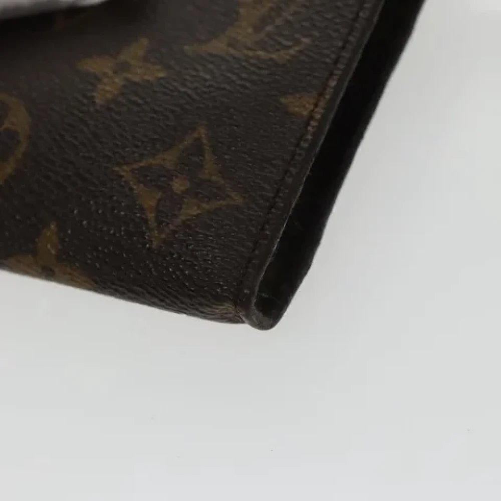 Louis Vuitton Vintage Pre-owned Canvas pouches Brown Dames