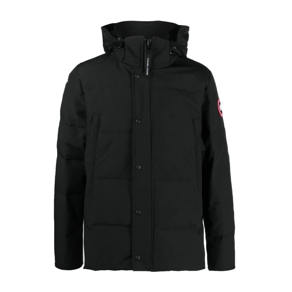 Canada Goose Wyndham Parka in zwart Black Heren