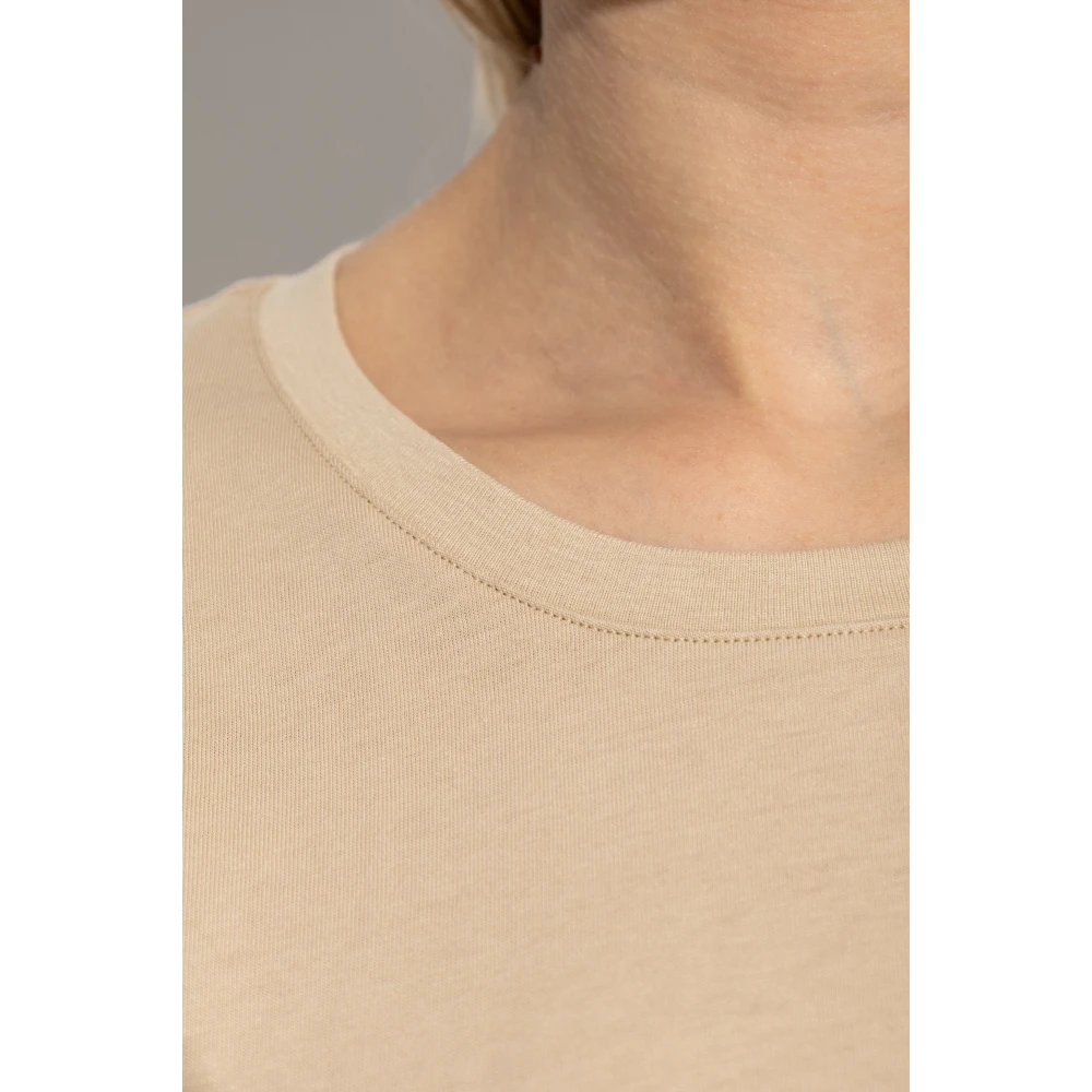 Hanro T-shirt Natuurlijk Beige Dames