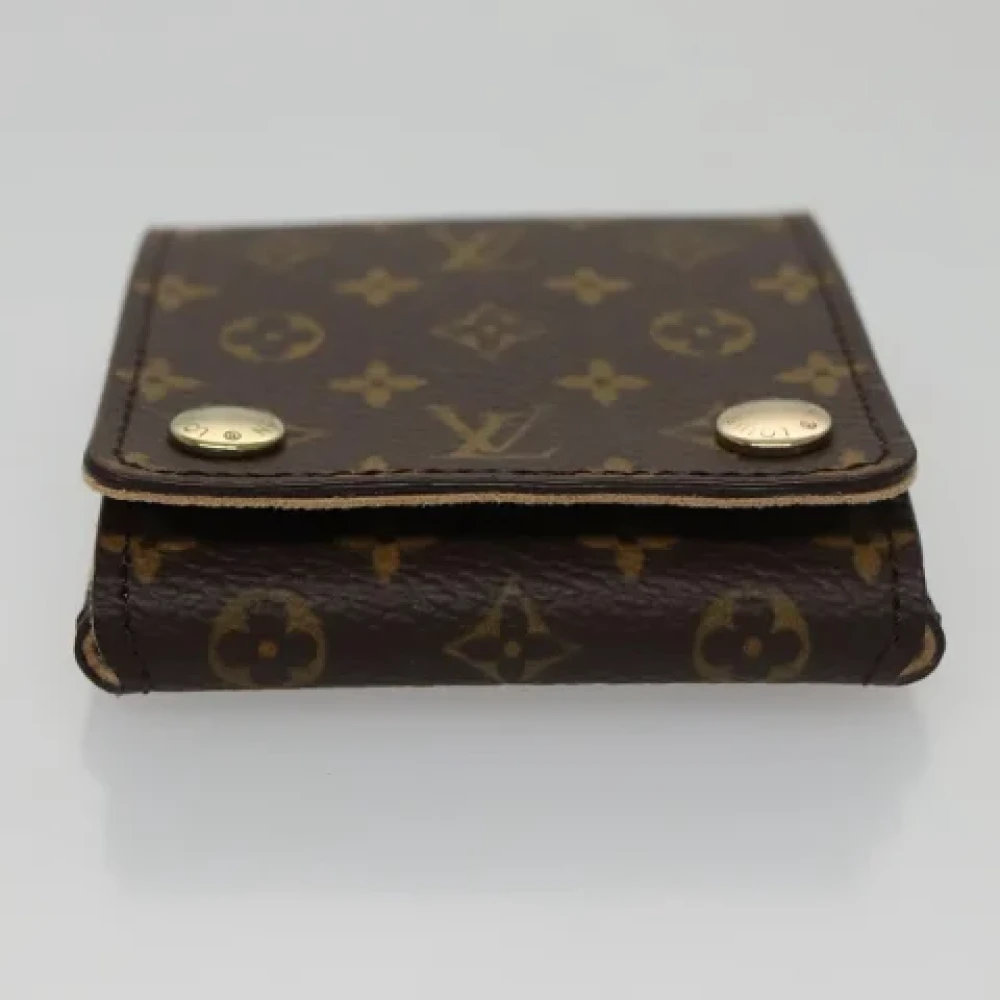 Louis Vuitton Vintage Pre-owned Canvas wallets Brown Unisex