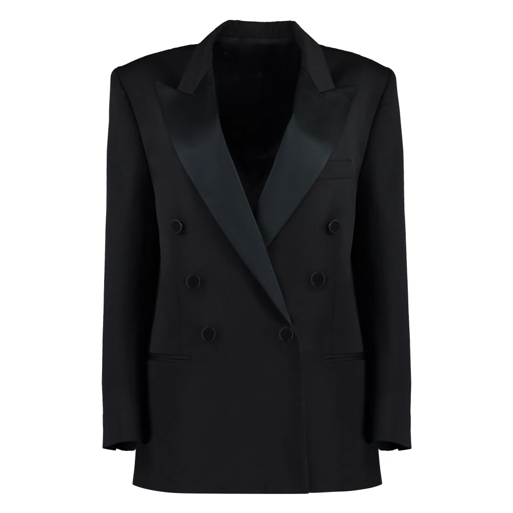 Isabel marant Dubbelrijige wollen blazer Black Dames