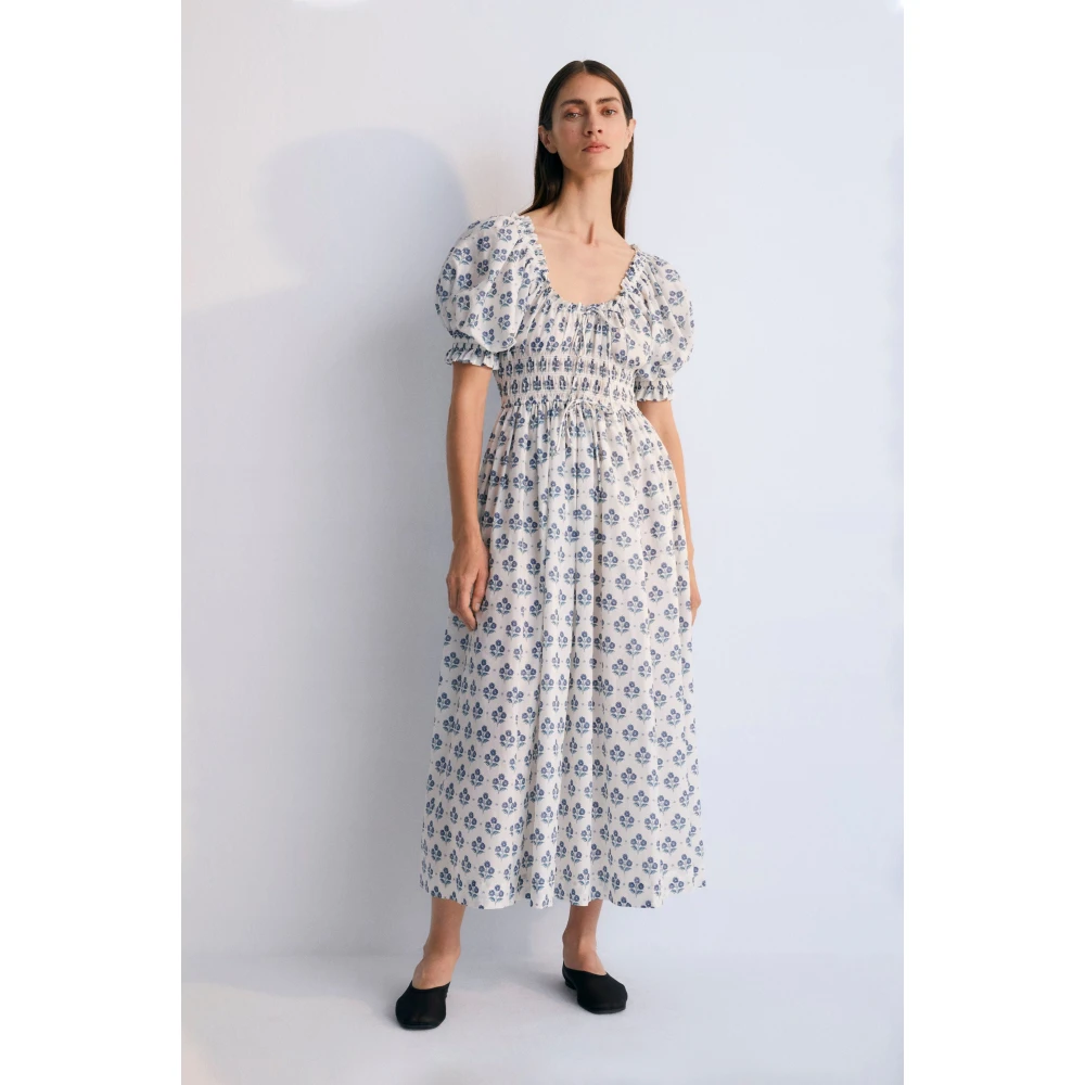 The New Society Eleni Jurk Blue Dames