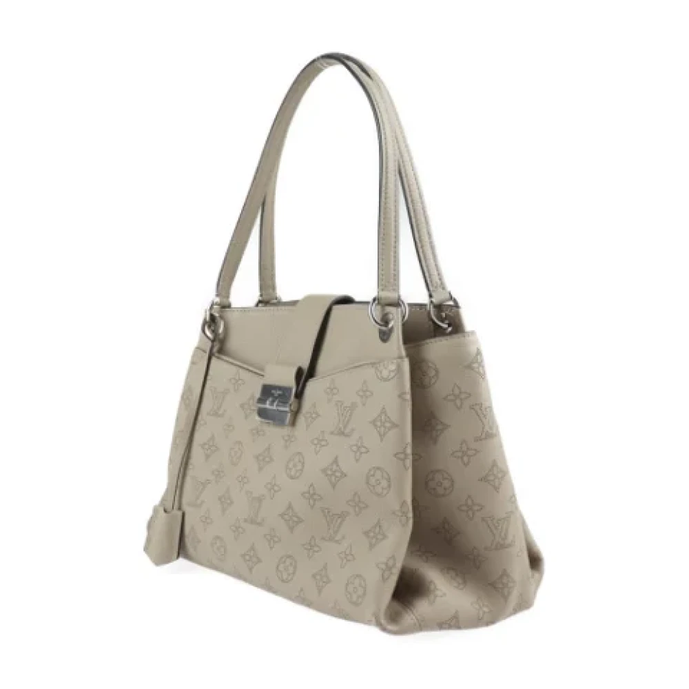 Louis Vuitton Vintage Pre-owned Leather louis-vuitton-bags Gray Dames