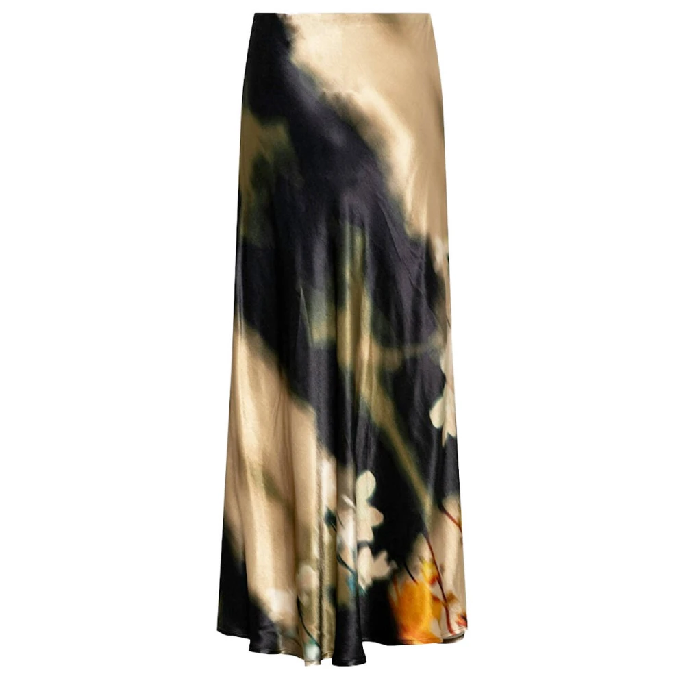 &Co Woman Maxi-rok met bloemenprint Multicolor Dames