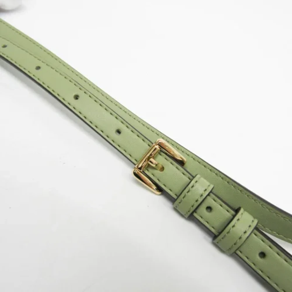 Michael Kors Pre-owned Leather shoulder-bags Green Dames