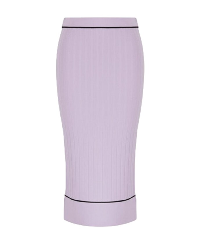 lilac-elastic-skirt-set
