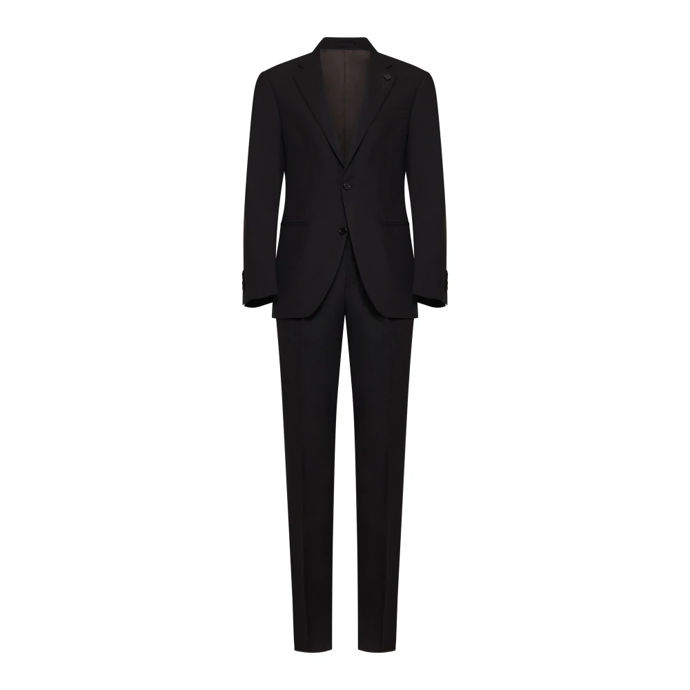 Lardini Bruine Elegante Jurk Brown Heren