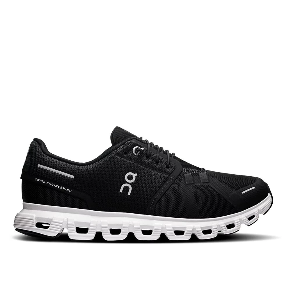 On Running Black Running Shoes, Female, 7 1/2 Uk, Cloud 6