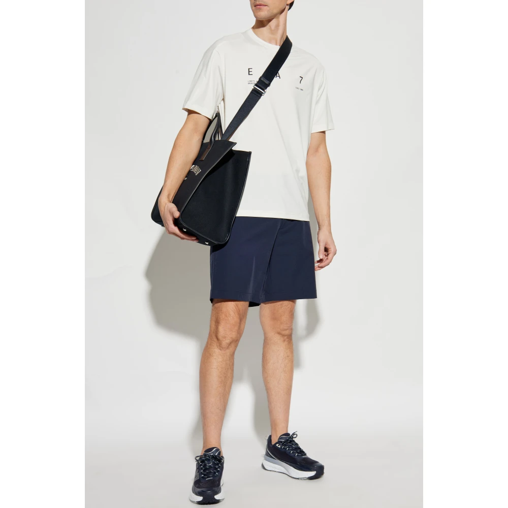 Emporio Armani EA7 T-shirt uit de collectie Beige Heren