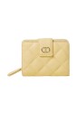 portefeuille-jaune-matelasse-avec-fermeture-eclair