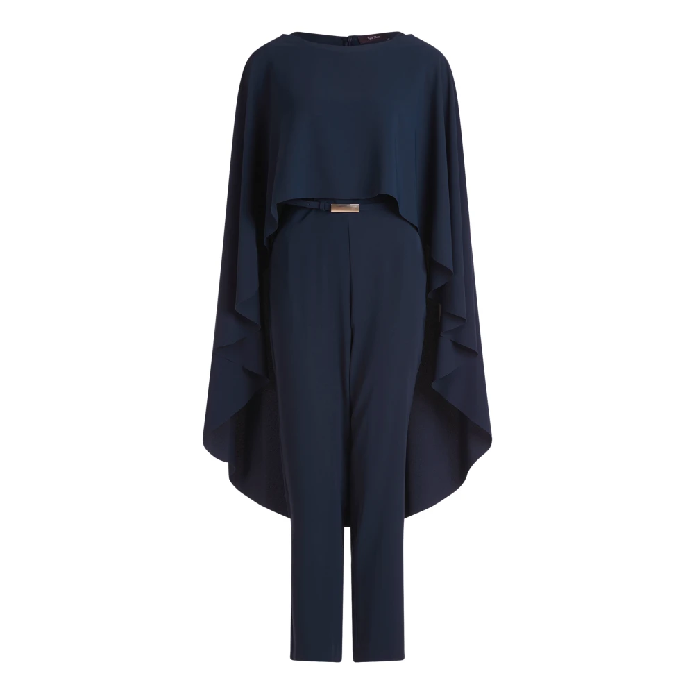 Vera Mont Gelaagde Jumpsuit Blue Dames