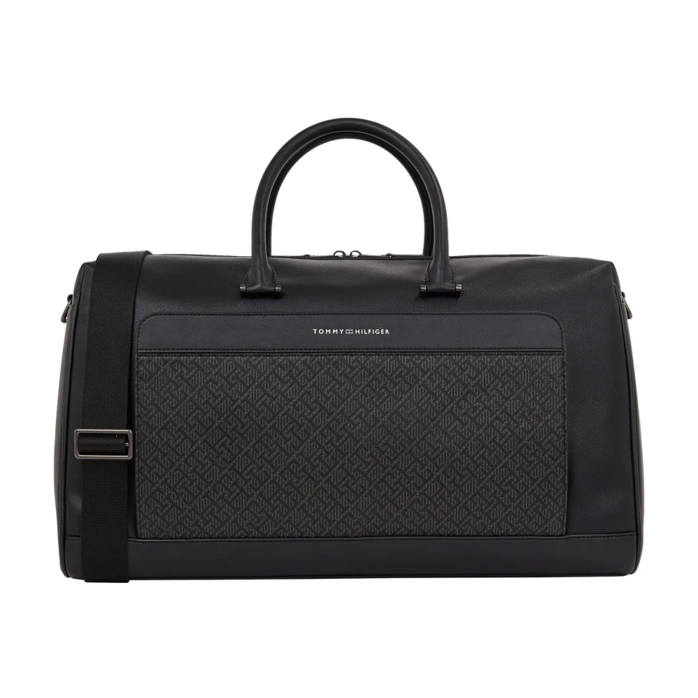 Svart Monogram Duffle Weekendbag