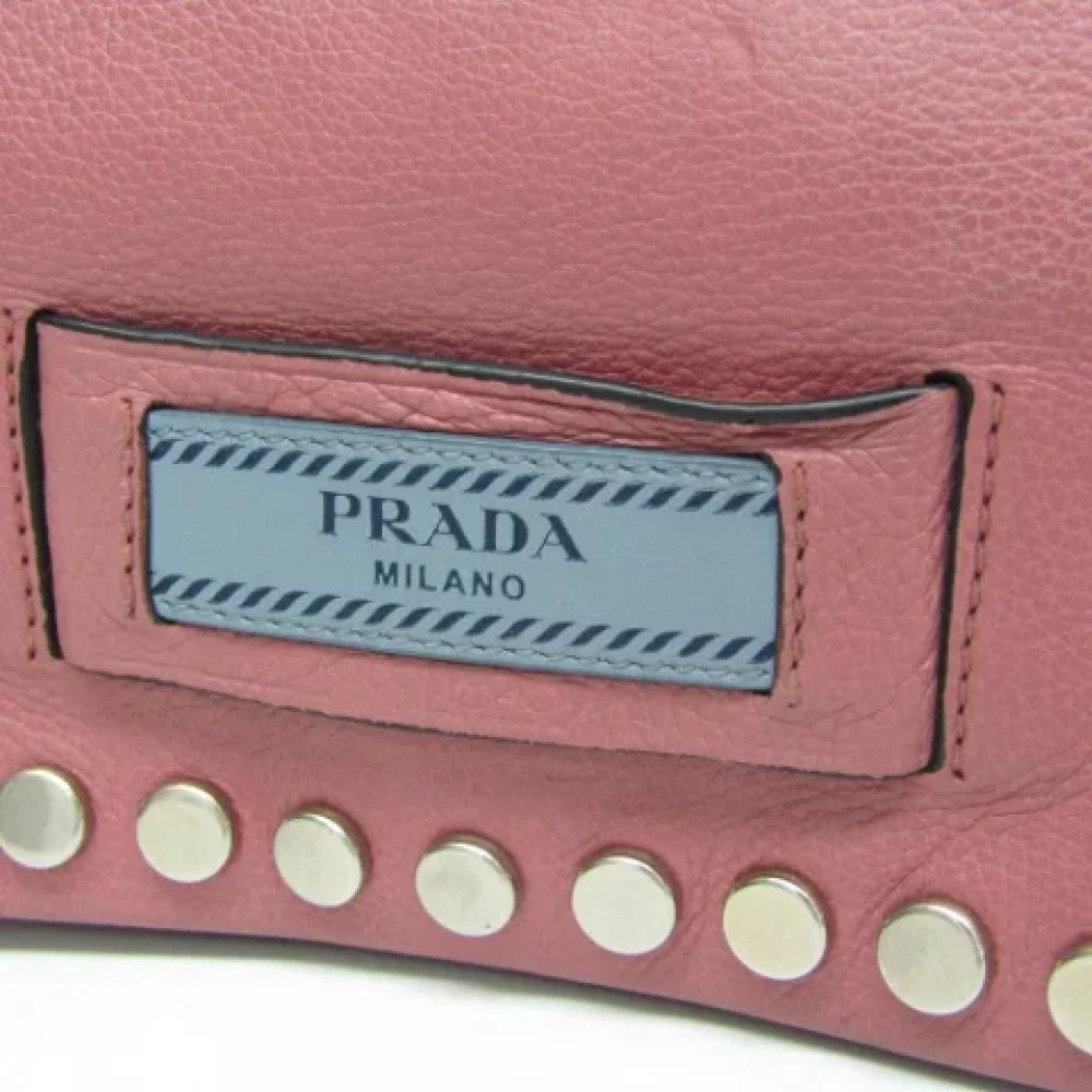 Prada Vintage Pre-owned Fabric prada-bags Pink Dames