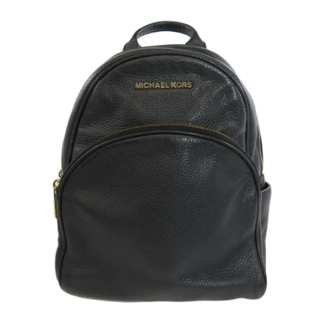 Michael Kors Pre-owned Fabric backpacks Black Dames