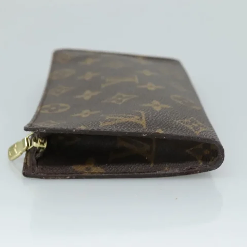 Louis Vuitton Vintage Pre-owned Canvas pouches Brown Dames