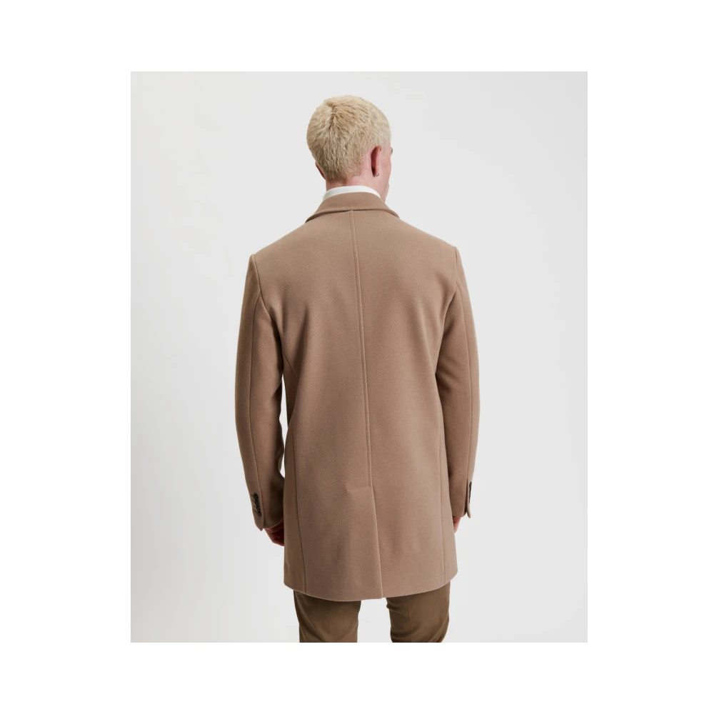 Gianni Lupo Kameel Winterjas Stijlvolle Mode Brown Heren