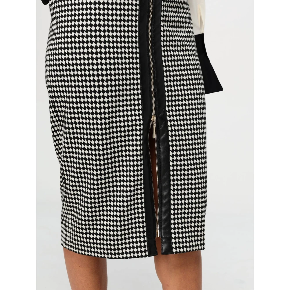 Simona Corsellini Elegante Zwarte Rok voor Vrouwen Black Dames