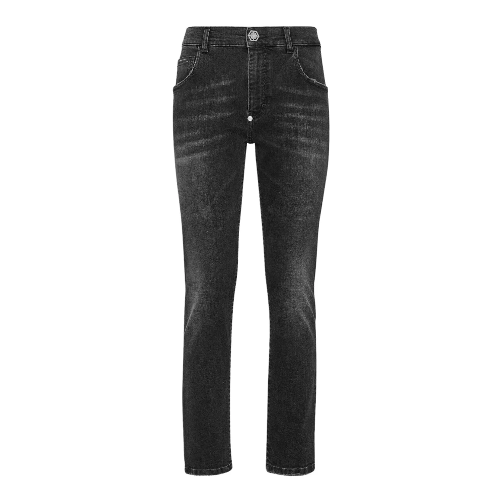 Philipp Plein Donkergrijze Ex Boyfriend Fit Jeans Gray Dames