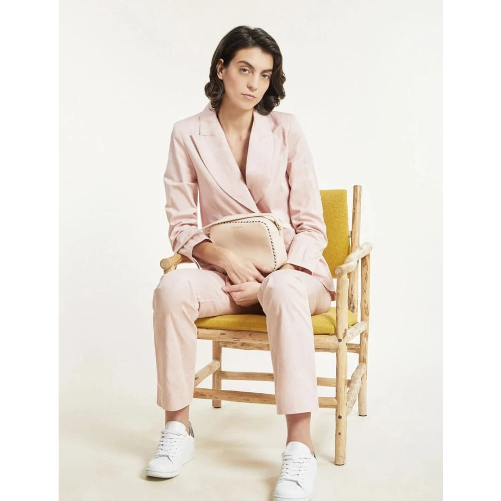 Ines De La Fressange Paris Gaelle lichtroze jas Pink Dames