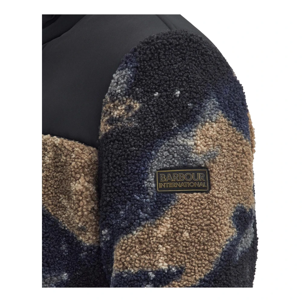 Barbour Camo Drafthouse Fleece Jas Multicolor Heren