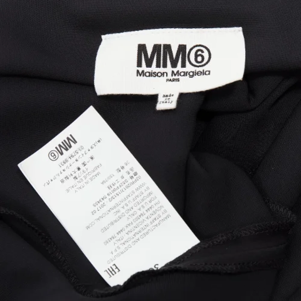 Maison Margiela Pre-owned Polyester tops Black Dames