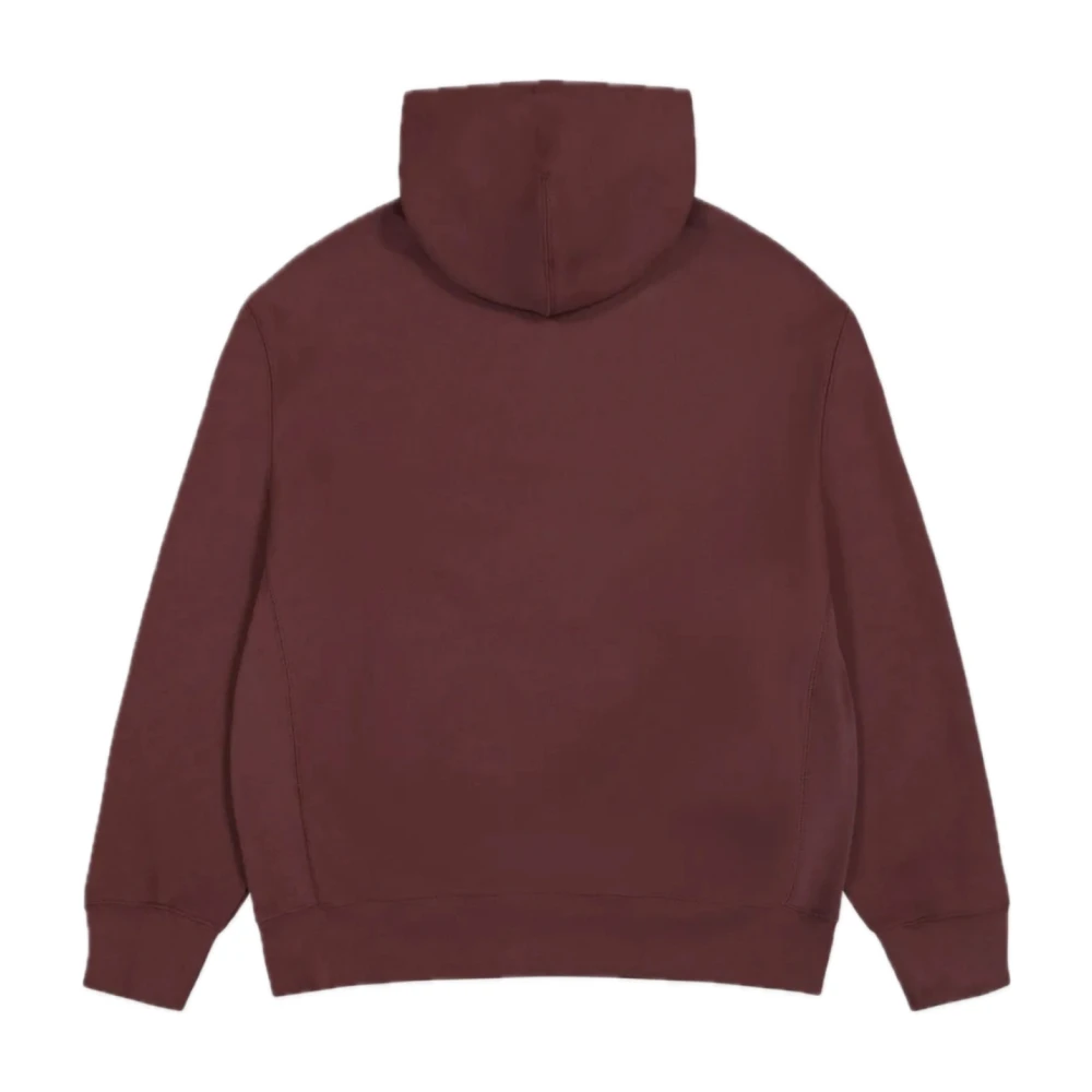 Champion Geborstelde Fleece Hoodie Collectie Red Heren