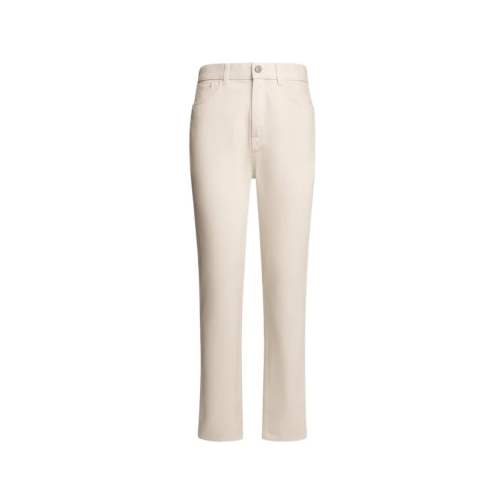 Pepe Jeans High Rise Straight Fit Jeans Beige Dames