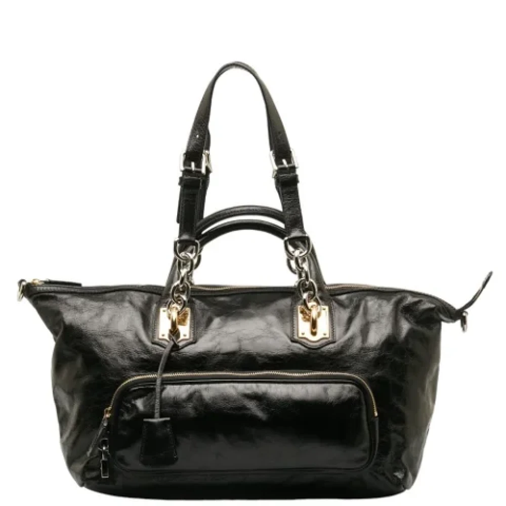 Dolce & Gabbana Pre-owned Fabric handbags Black Dames