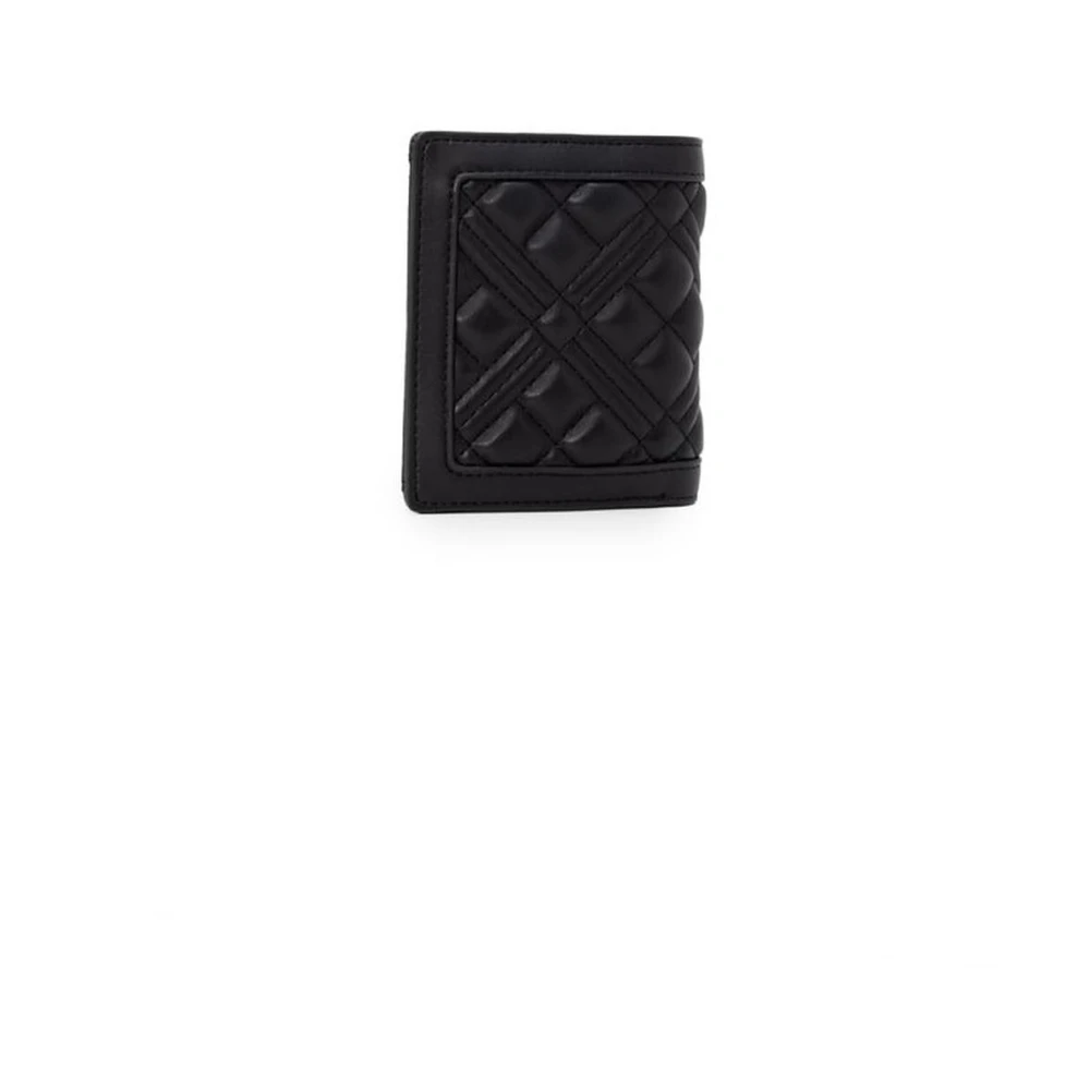 Love Moschino Kleine Faux Leren Portemonnee Damescollectie Black Dames