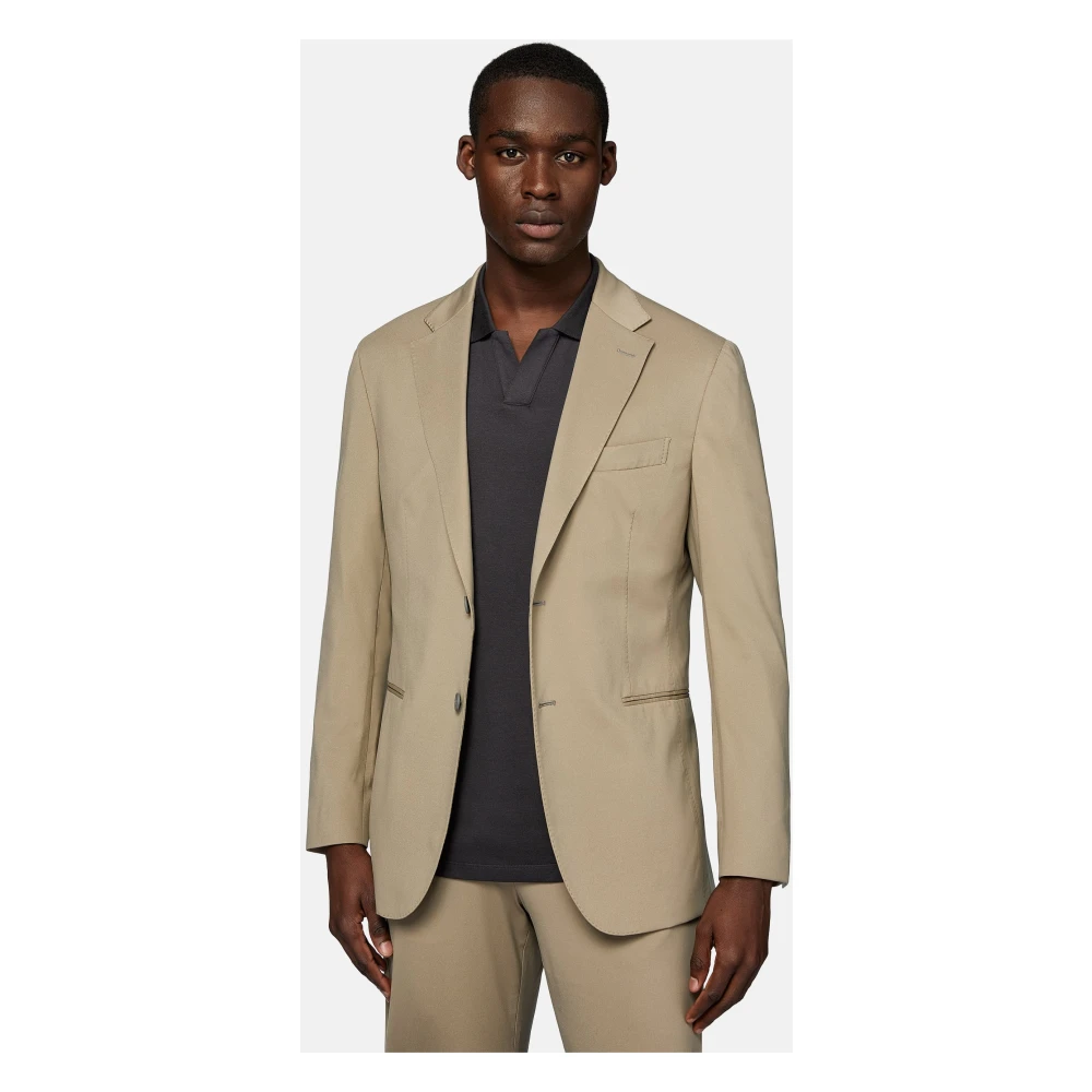 Boggi Milano B-Tech Nylon Jack Beige Heren