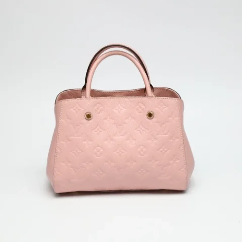Louis Vuitton Vintage Pre-owned Fabric shoulder-bags Pink Dames