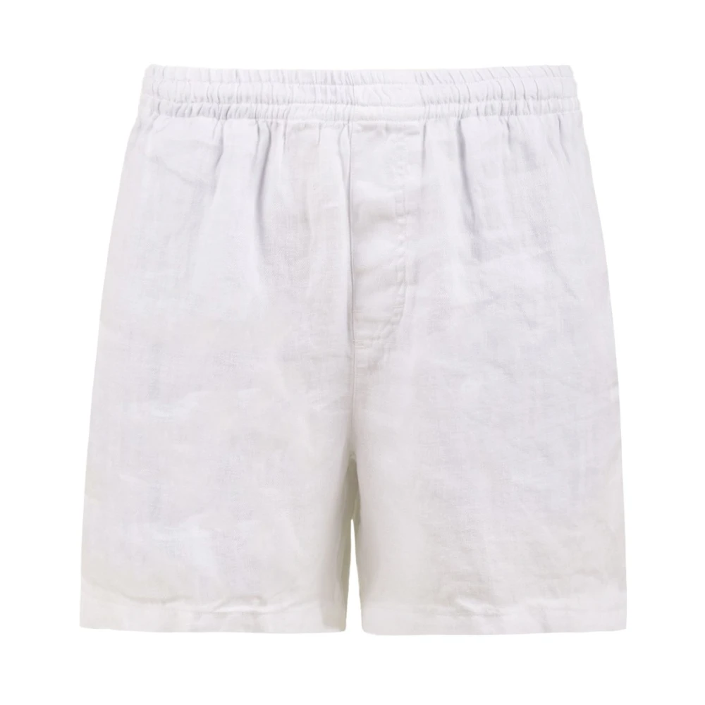 Aspesi Cq15 Model Casual Shorts White Heren