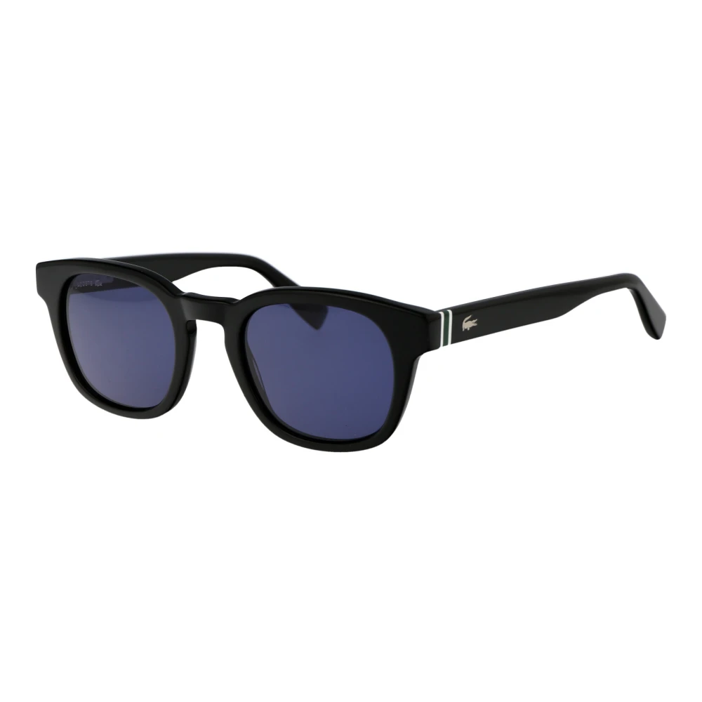 Lacoste Men's Black Stylish Sunglasses - Sunglasses - 49 Mm - Accessories