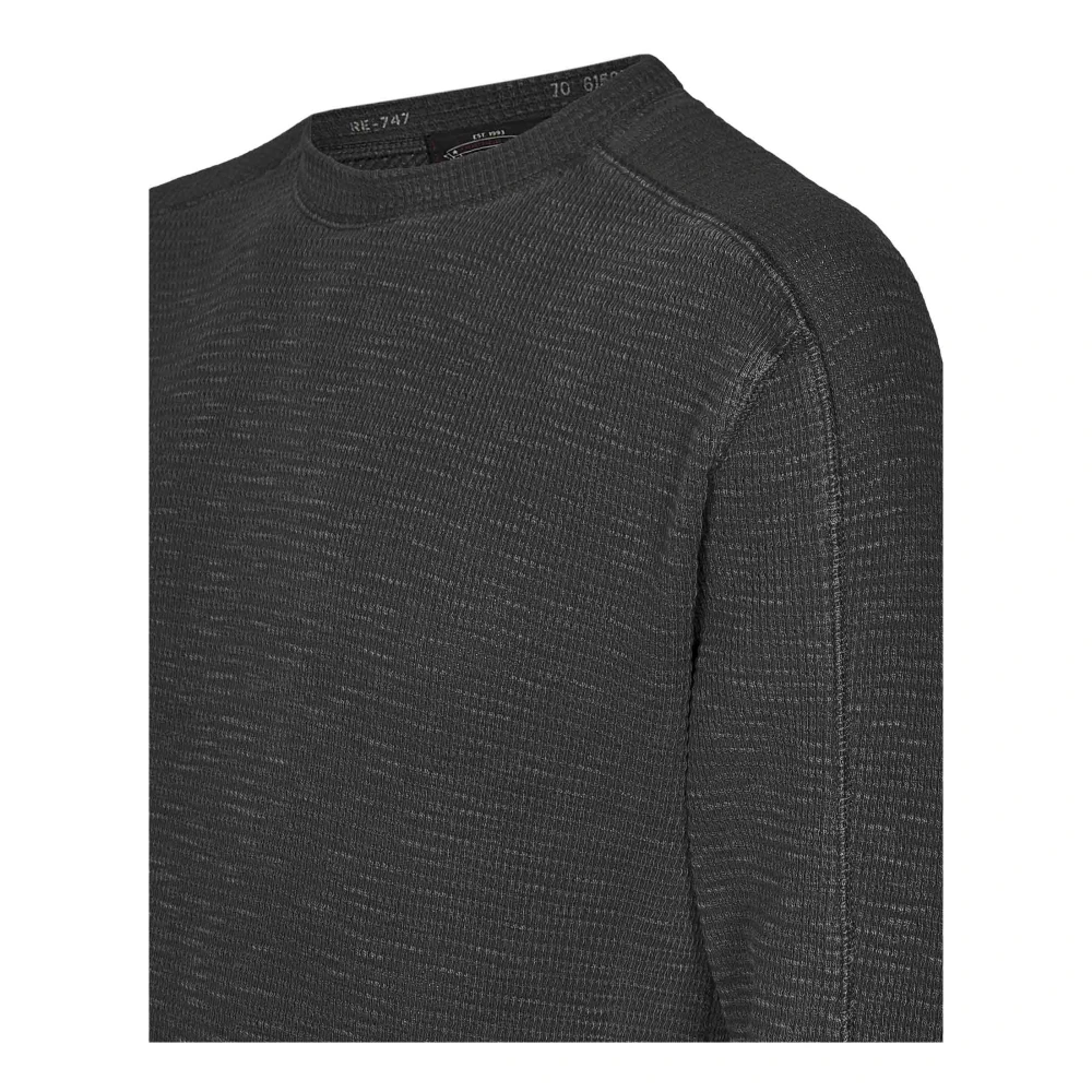 Ralph Lauren Crewneck Top met Lange Mouwen Black Heren