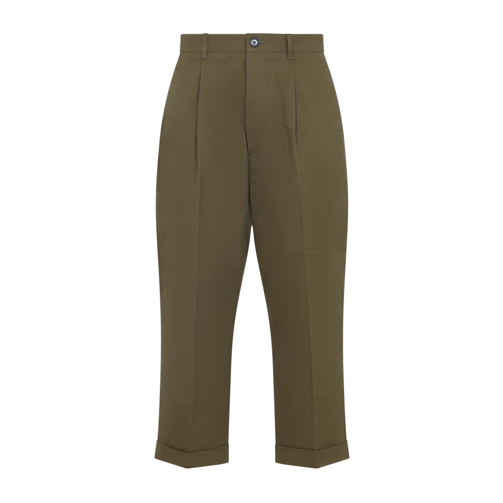 Trousers > Cropped Trousers - - Ami Paris - Modalova