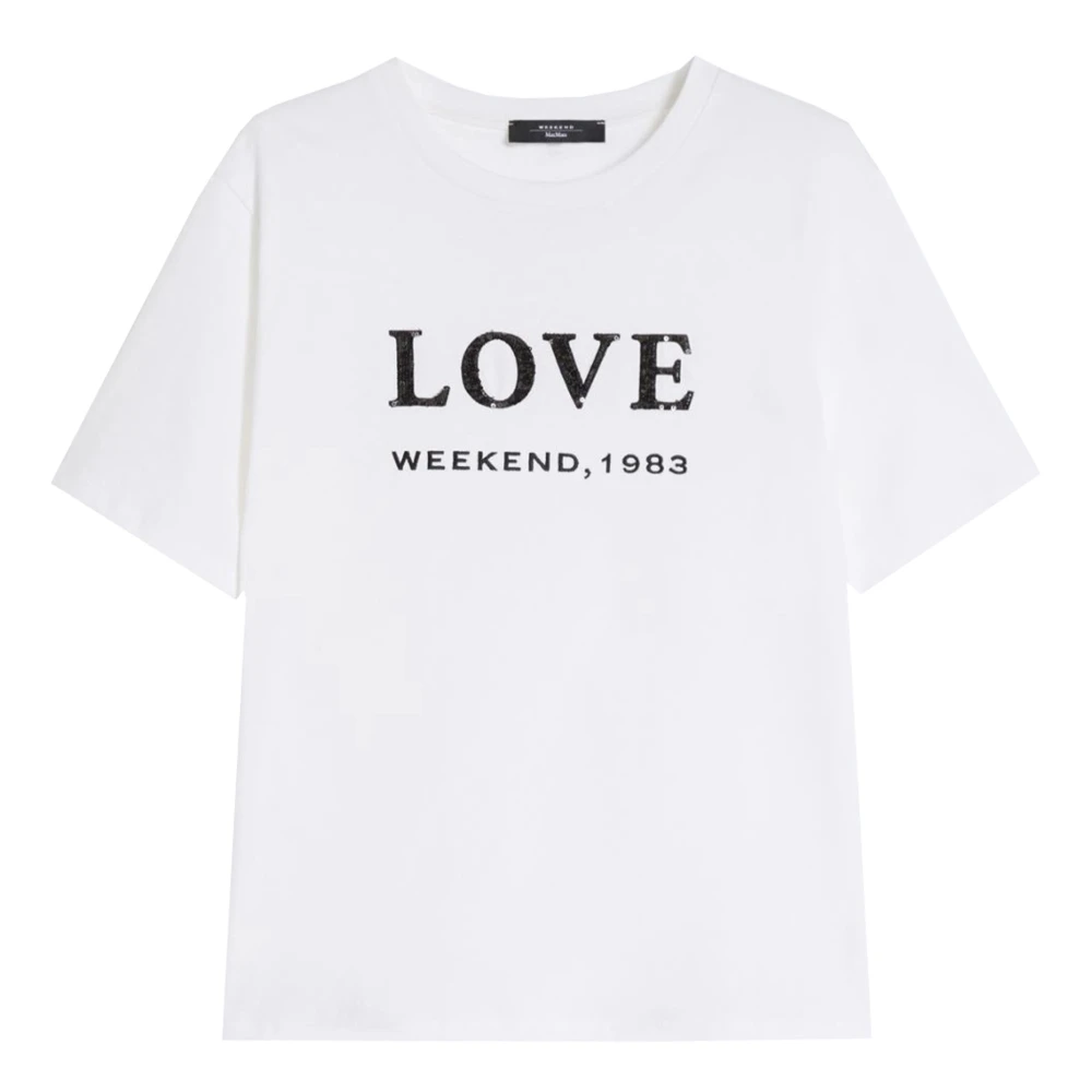 Weekend Max Mara Women's White Wkdagile - T-Shirts - Xs - Tops