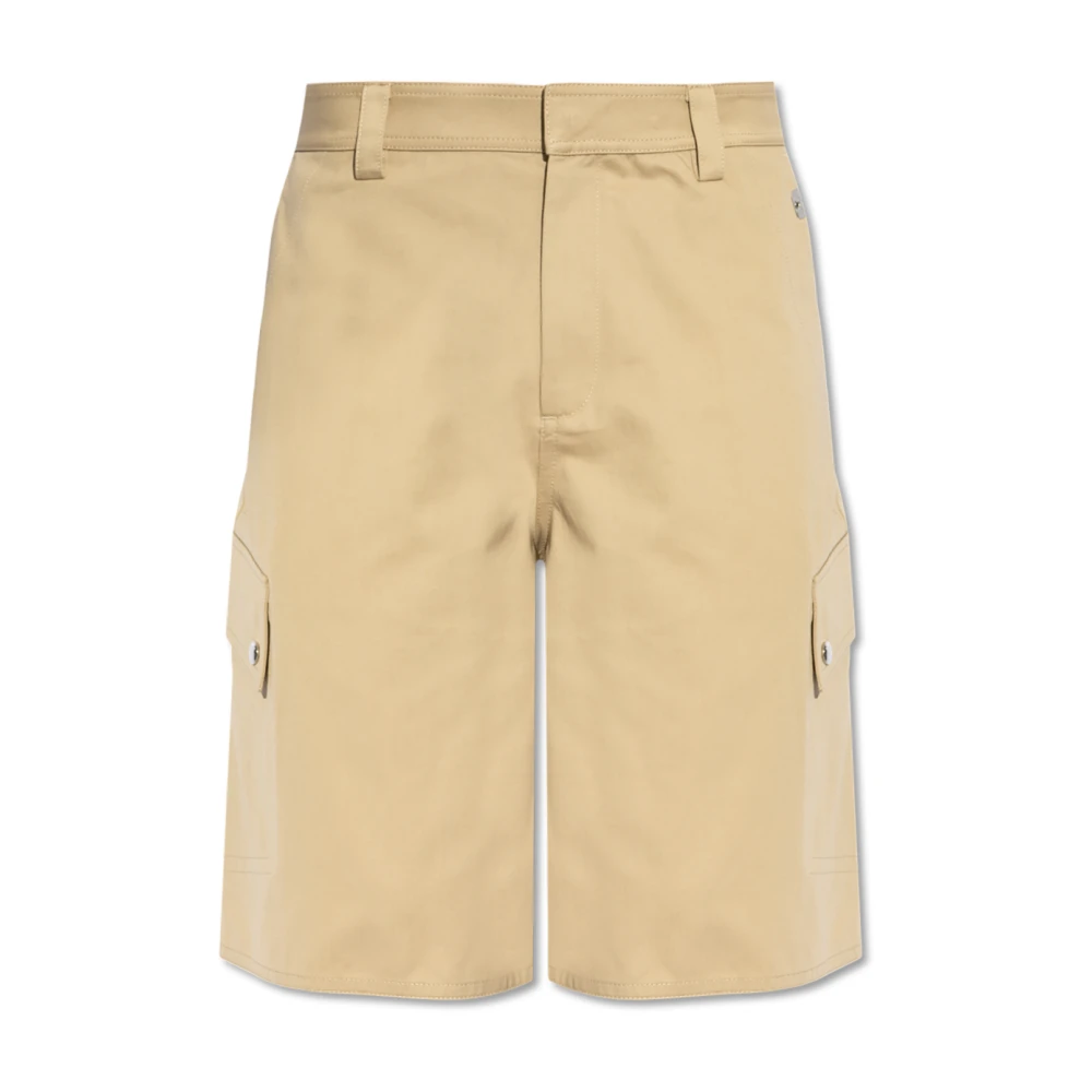 Off White Cargo-style shorts Beige Heren