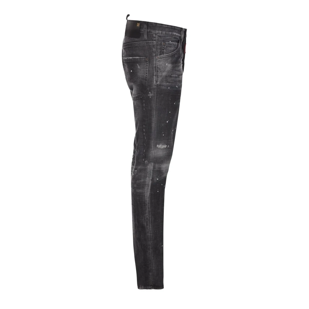 Dsquared2 Skinny Jeans Black Heren
