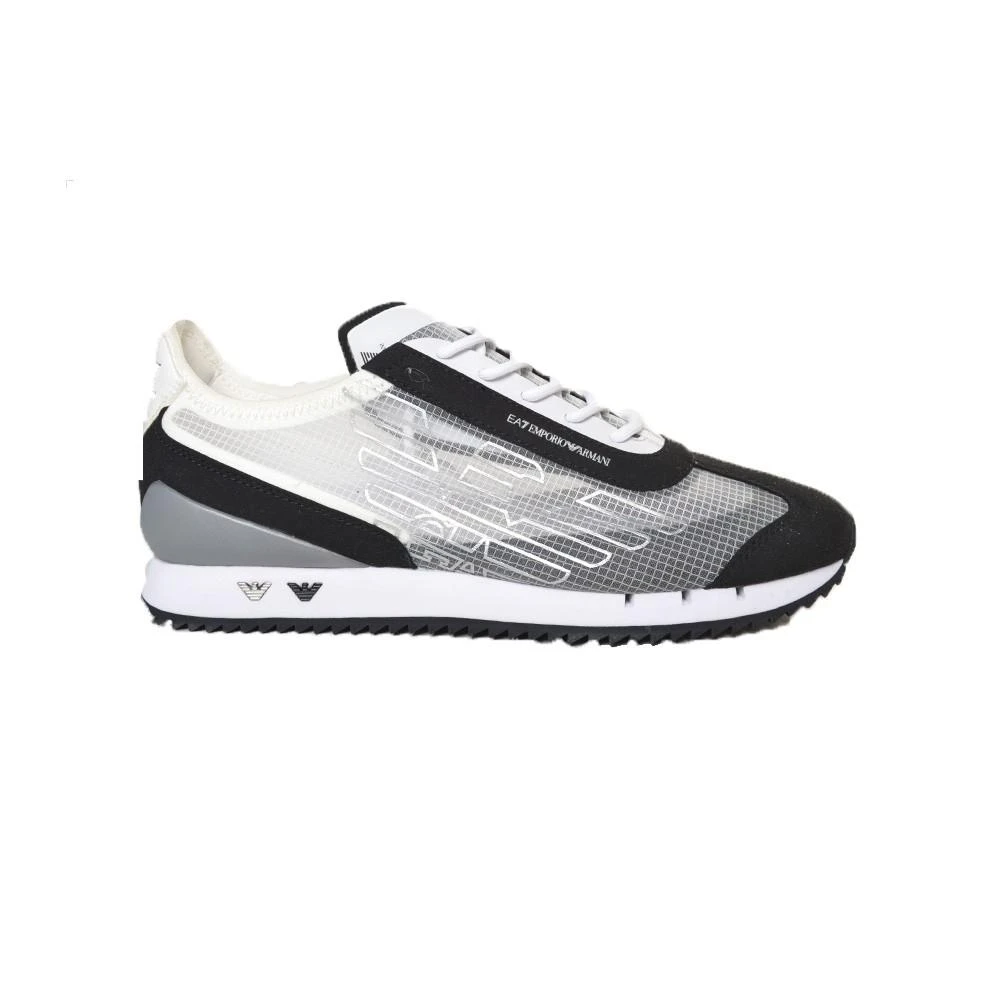 Emporio Armani Ea7 Herren Grau Sneakers