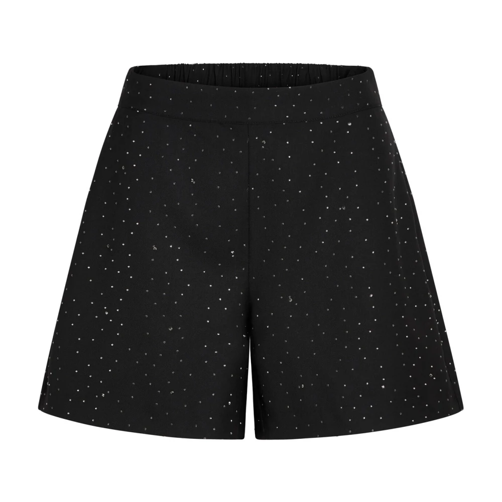 RUE de Femme Zwarte elastische taille shorts knickers Black Dames